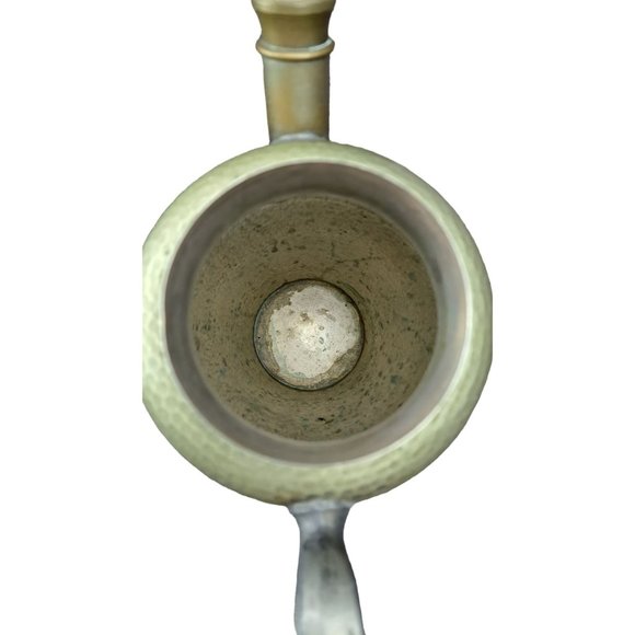 Vintage Cocktail Shaker Continental Silver Ultraplate Hammered Numbered 2754 Lid - Picture 11 of 12